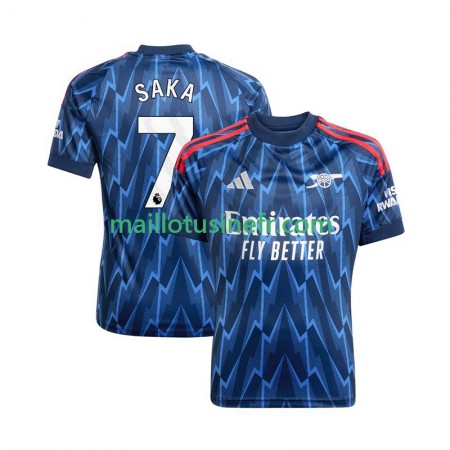 Maillot de Foot Arsenal Bukayo Saka 7 Extérieur 2025-26